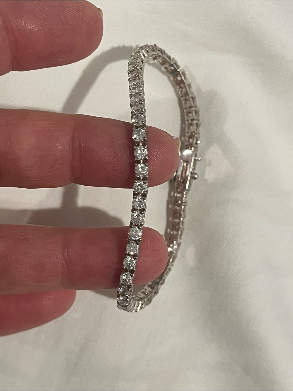 Silver bracelet